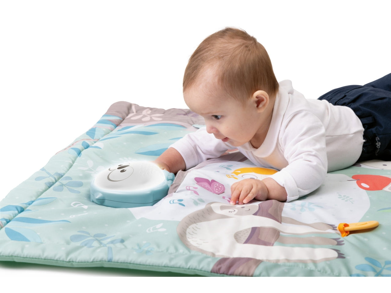 Chicco Tappeto Relax & Play - Multicolor in Plastica, EtÃ  0+ Mesi, Dimensioni 80x1,5x80 cm