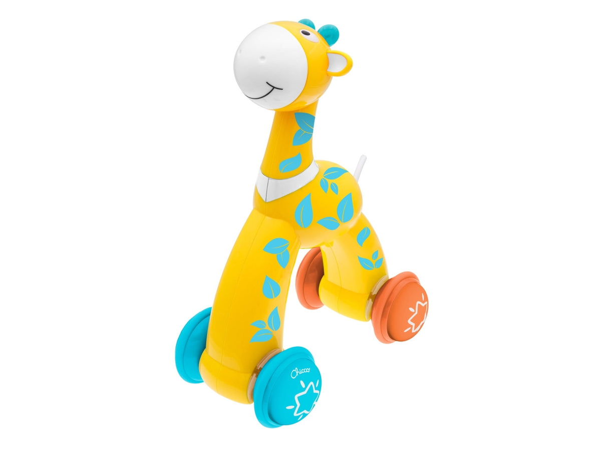 Chicco Giraffa Spingi e Vai - Multicolor in Plastica, EtÃ  12-36 Mesi, Dimensioni 18x11x26 cm