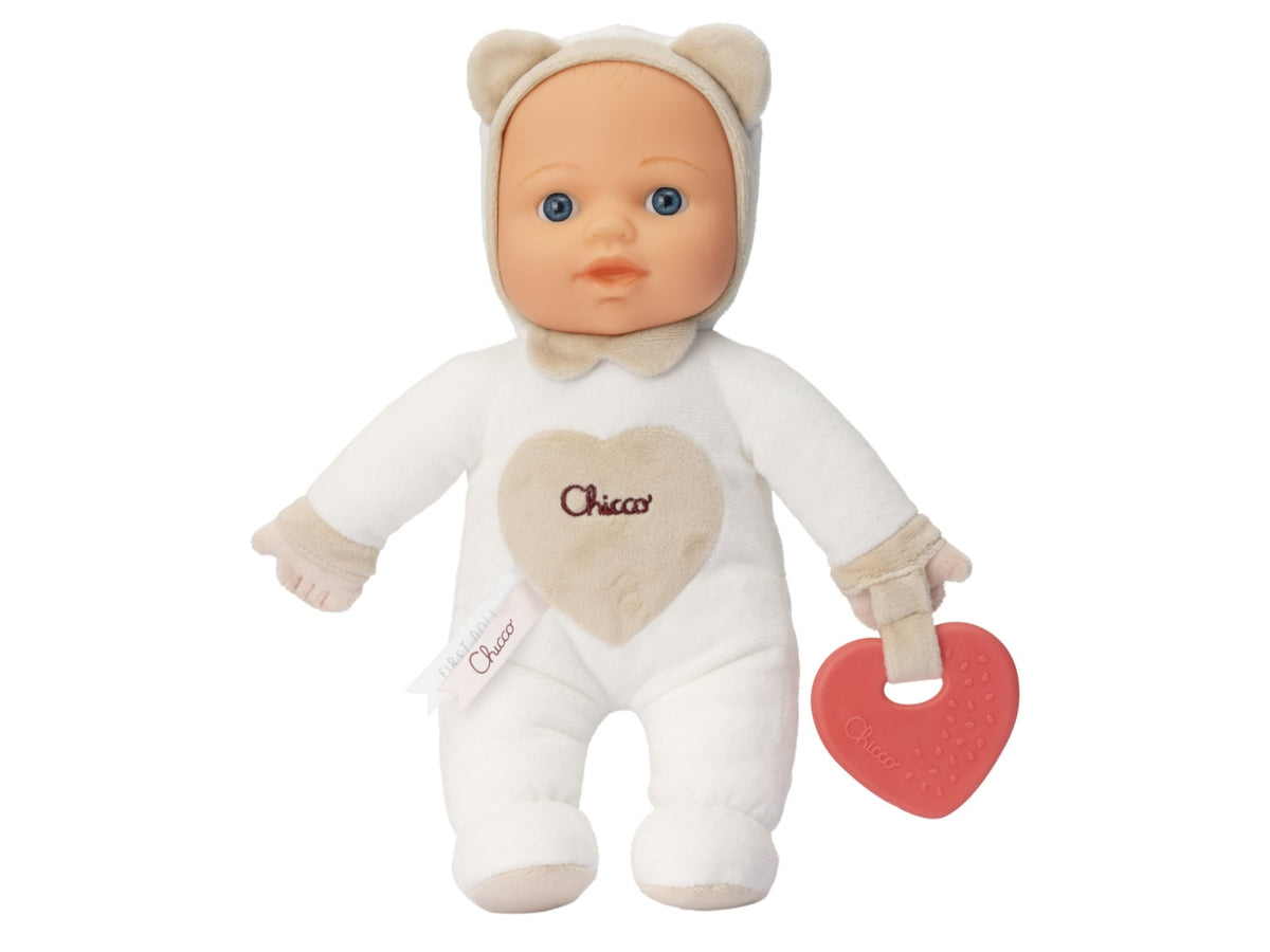 Chicco La Prima Bambola Neutra in Plastica, EtÃ  0+ Mesi, Dimensioni 22x11x30 cm
