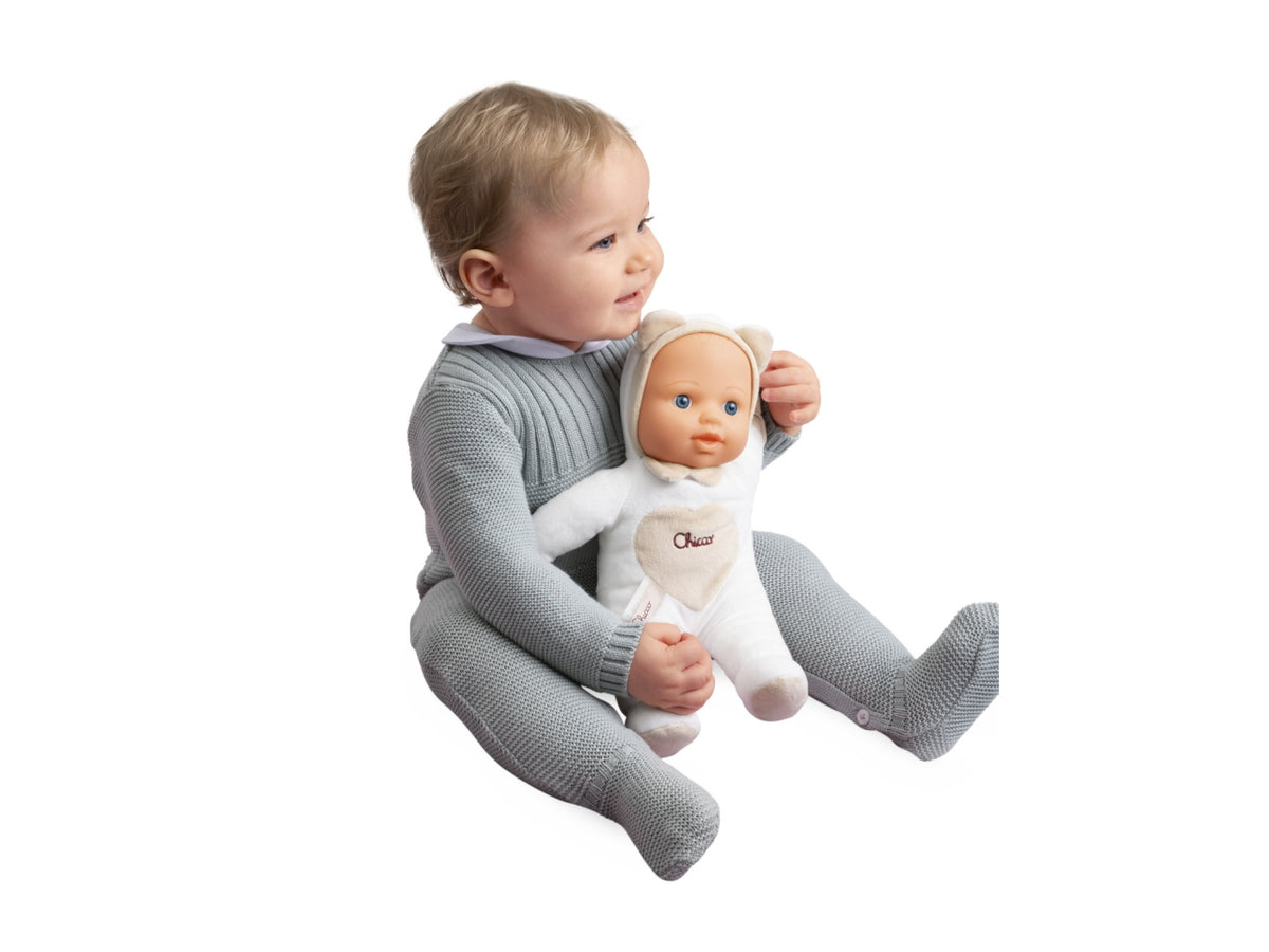 Chicco La Prima Bambola Neutra in Plastica, EtÃ  0+ Mesi, Dimensioni 22x11x30 cm