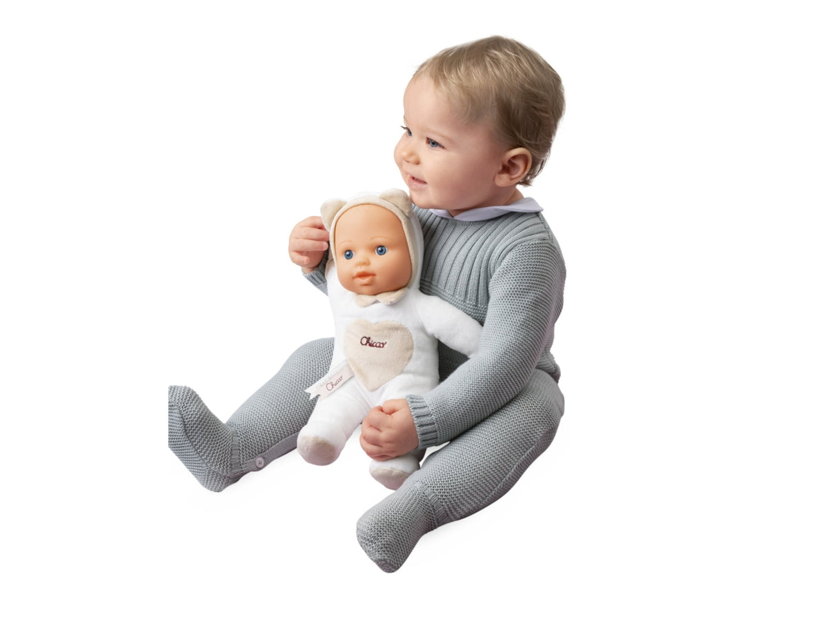Chicco La Prima Bambola Neutra in Plastica, EtÃ  0+ Mesi, Dimensioni 22x11x30 cm