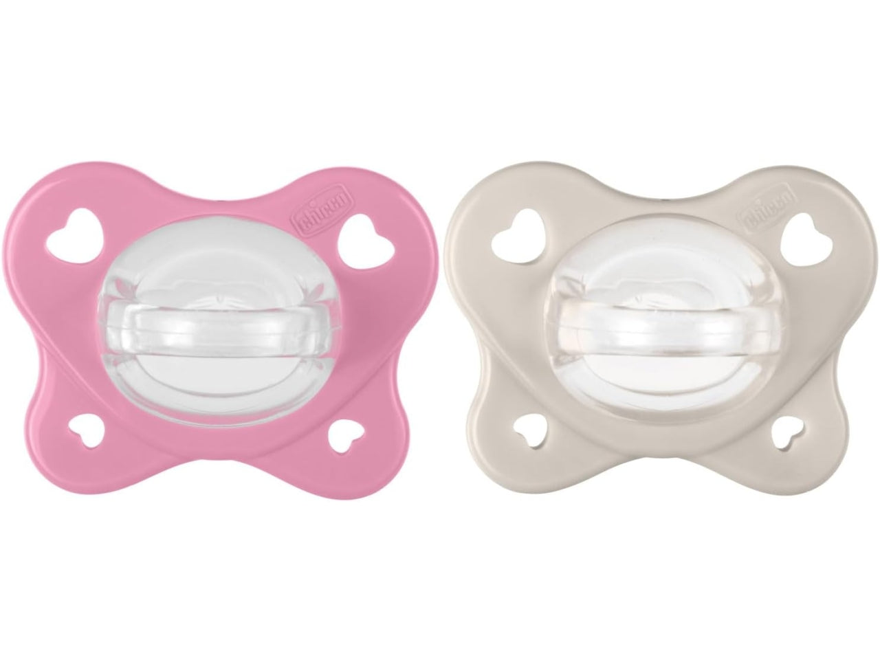 Gommotto ph dual soft rosa 6-16 mesi - confezione da 2 ciuccetti | Chicco
