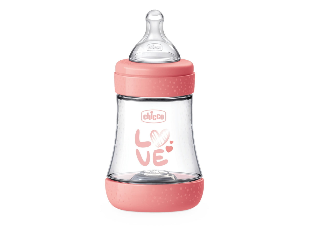 Biberon perfect 5 girl 150 lento silicone, Adatto per 0+ mesi | Chicco