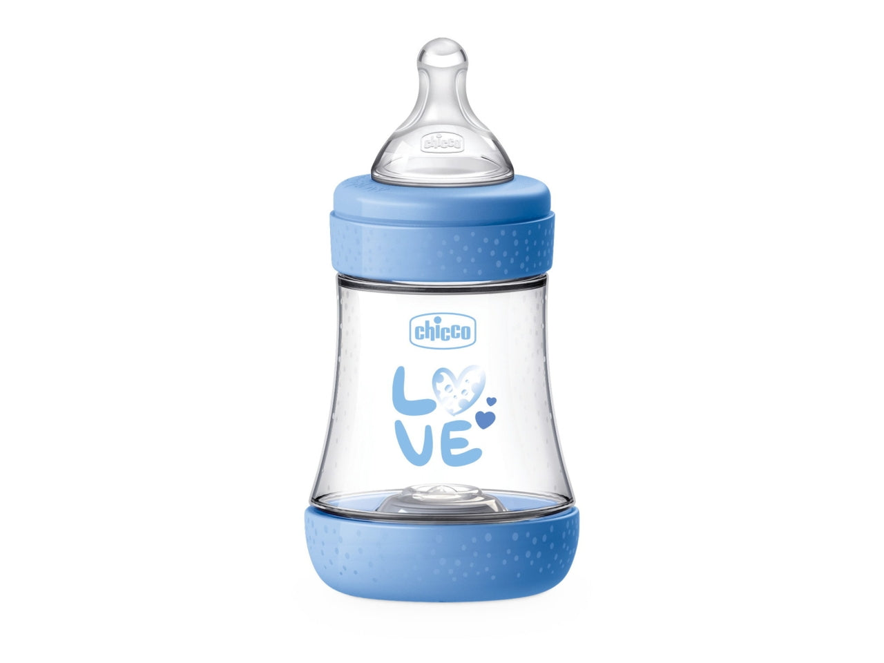 Biberon perfect 5 boy 150 lento silicone, Adatto per 0+ mesi | Chicco