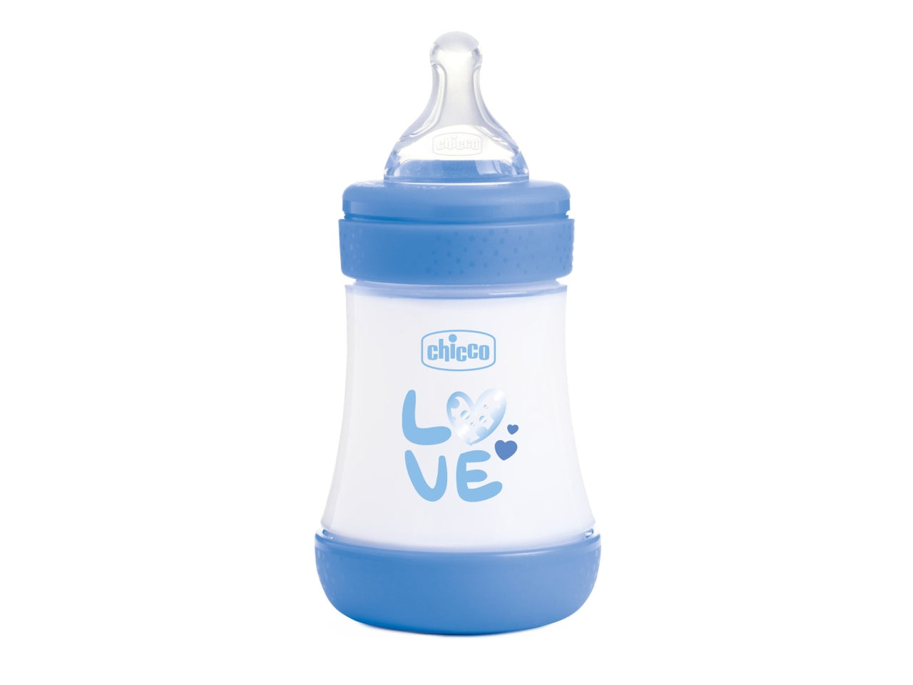 Biberon perfect 5 boy 150 lento silicone, Adatto per 0+ mesi | Chicco