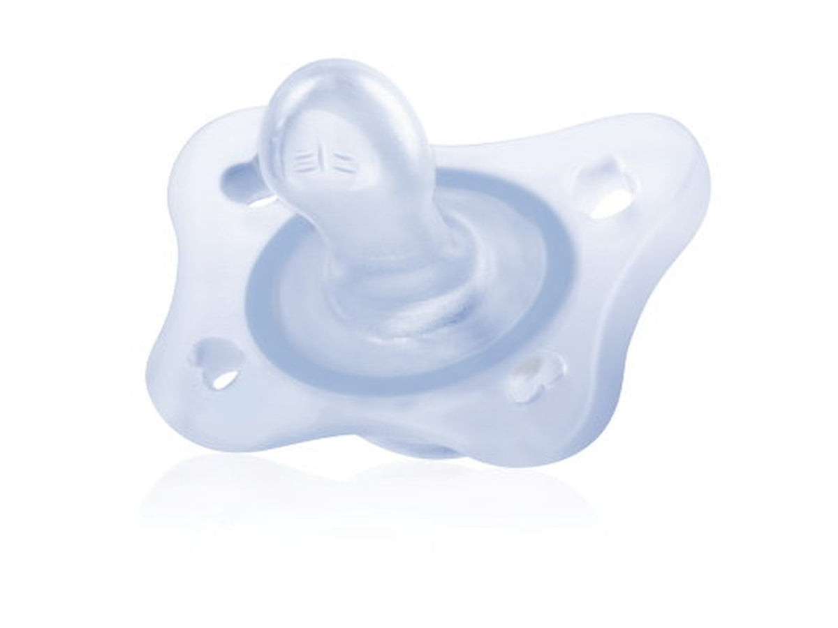 Set di 2 mini gommotti azzurri 0-2m, Adatto per 0-2 mesi | Chicco