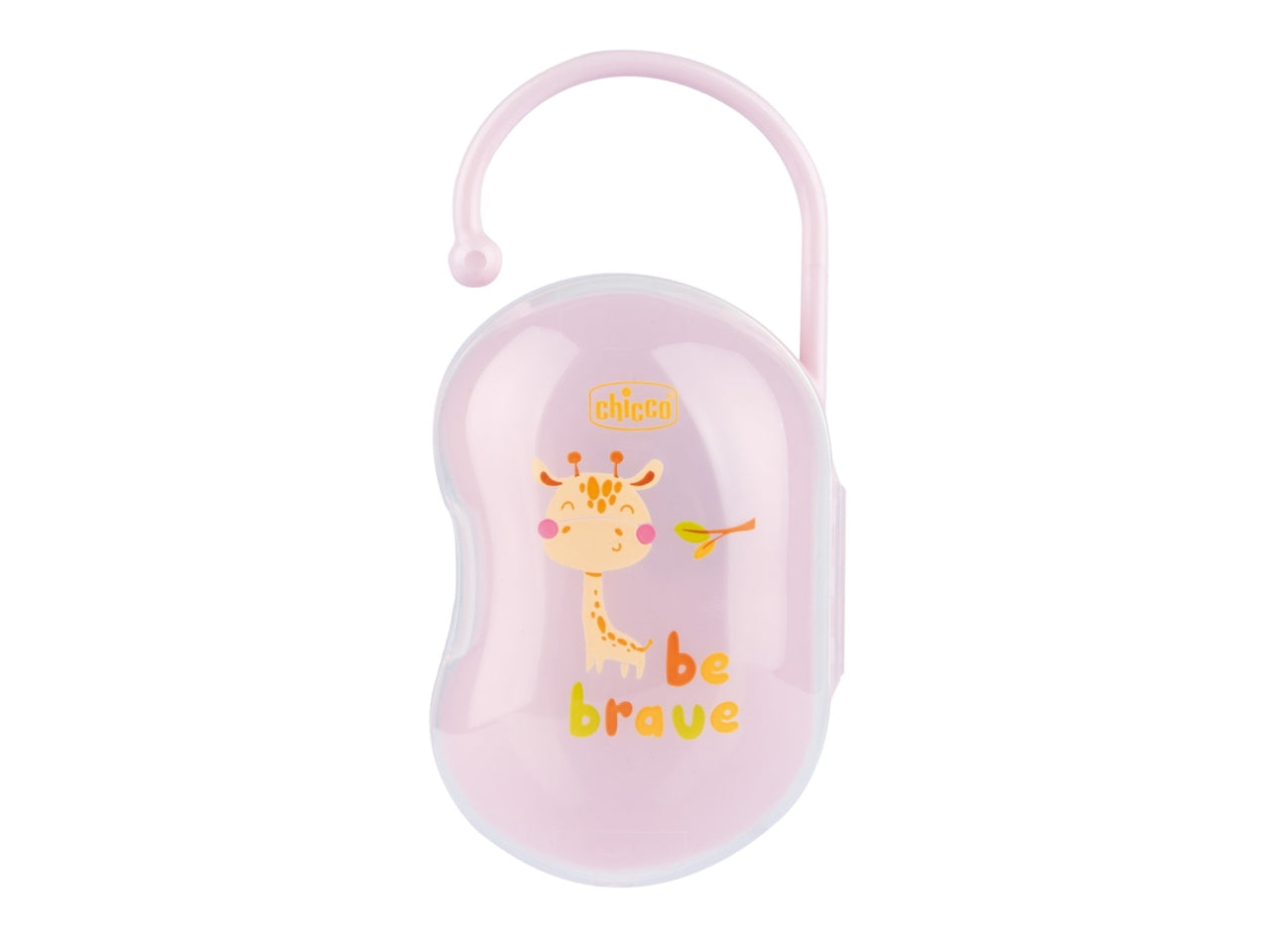 Porta succhietto doppio rosa, Colore: rosa e giallo | Chicco