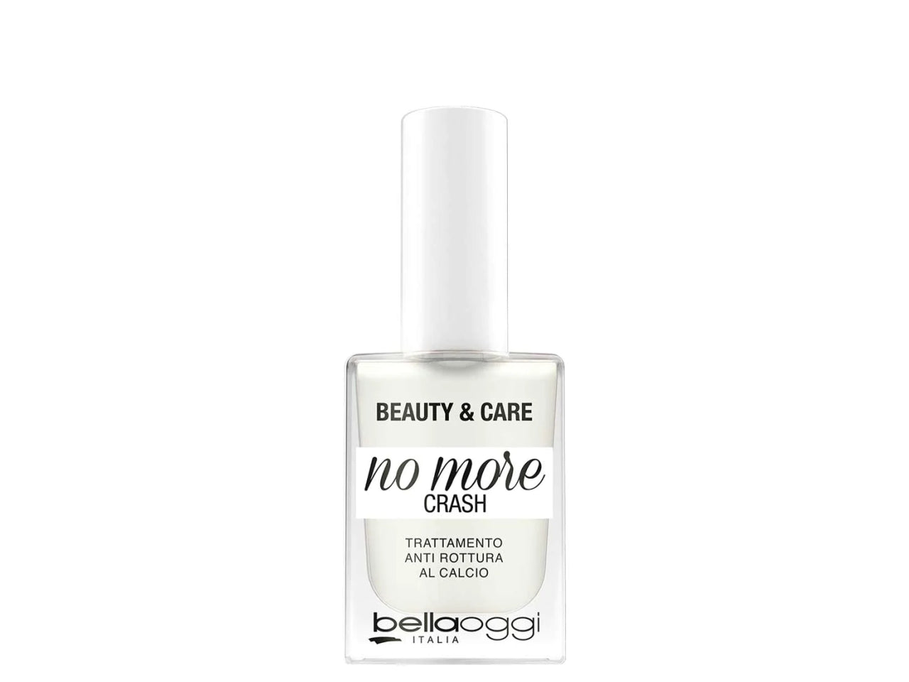 Smalto No More Crash - Trattamento Ristrutturante, Vitamine, Calcio - Creamy White - Bellaoggi