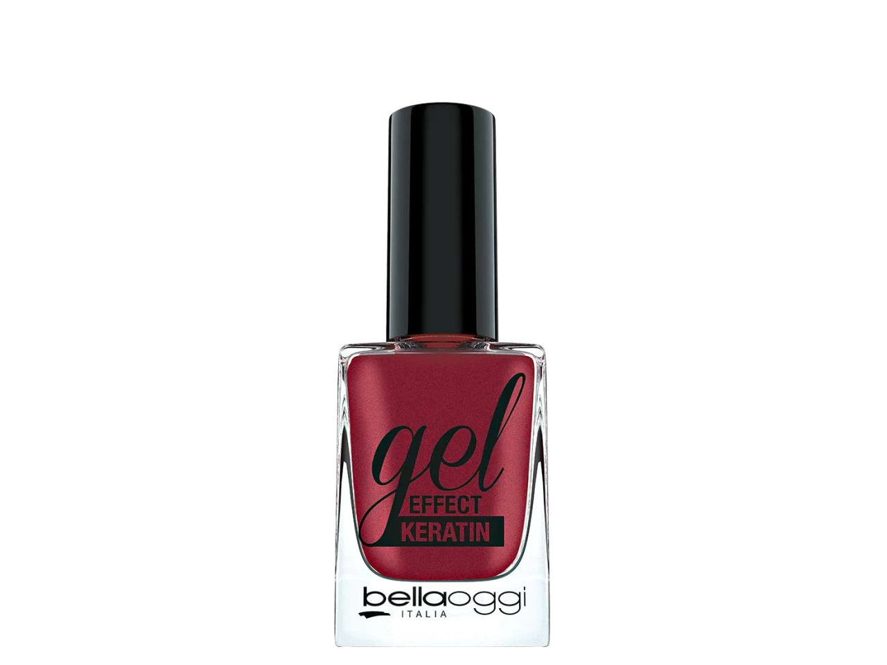 Smalto Gel Effect con Cheratina - Colore Intenso e Tenuta Perfetta - Fire Red - Bellaoggi