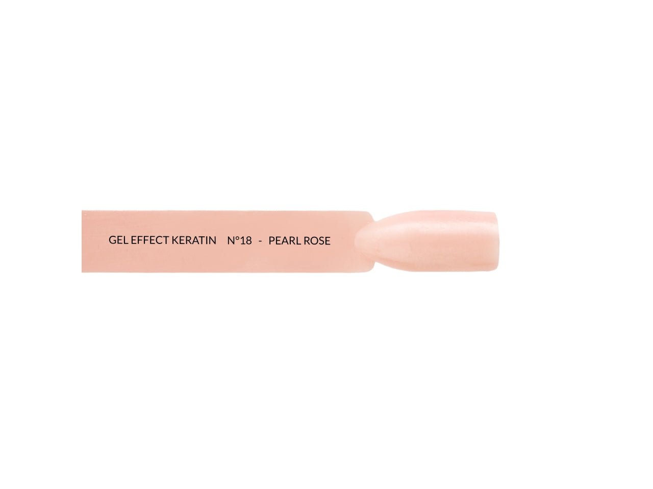 Smalto Gel Effect con Cheratina - Texture Flessibile e Colore Brillante - Pearl Rose - Bellaoggi