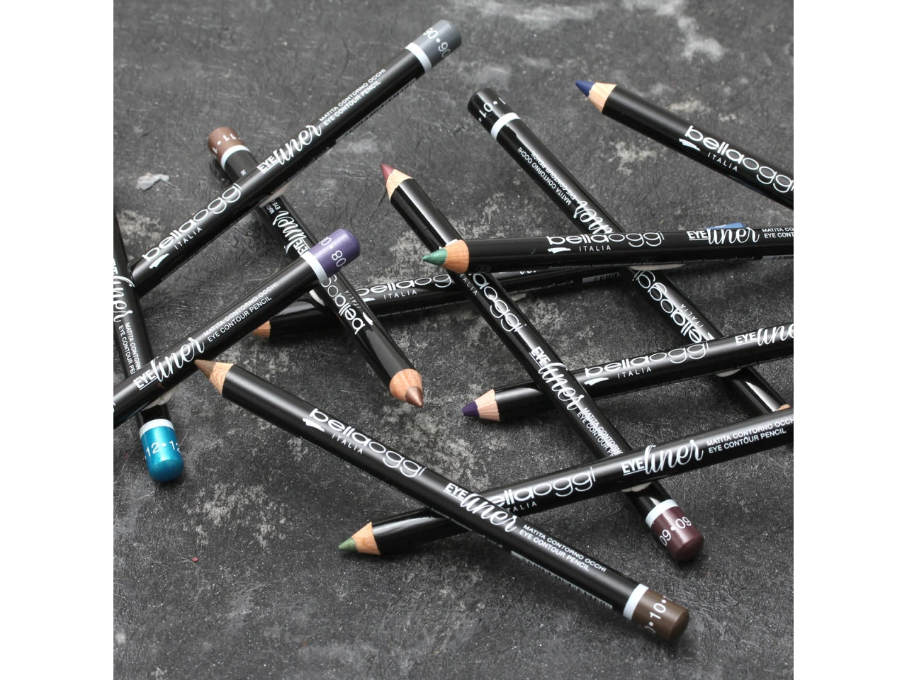 Matita Contorno Occhi Eye Liner - Tratto preciso e tenuta perfetta - Blue - Bellaoggi