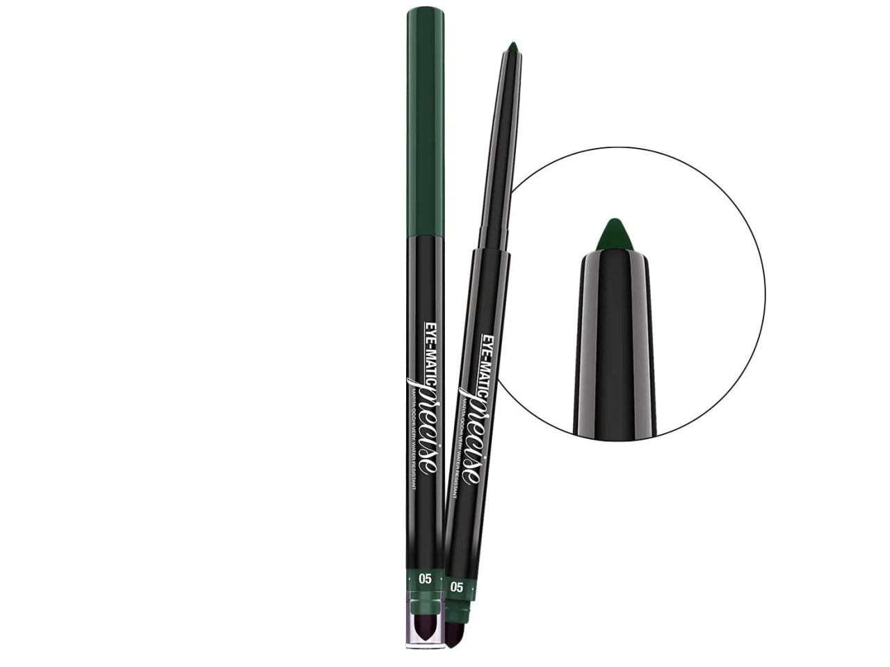 Matita Occhi Eye-Matic Precise - Tratto Preciso, Waterproof - Wild Green - Bellaoggi