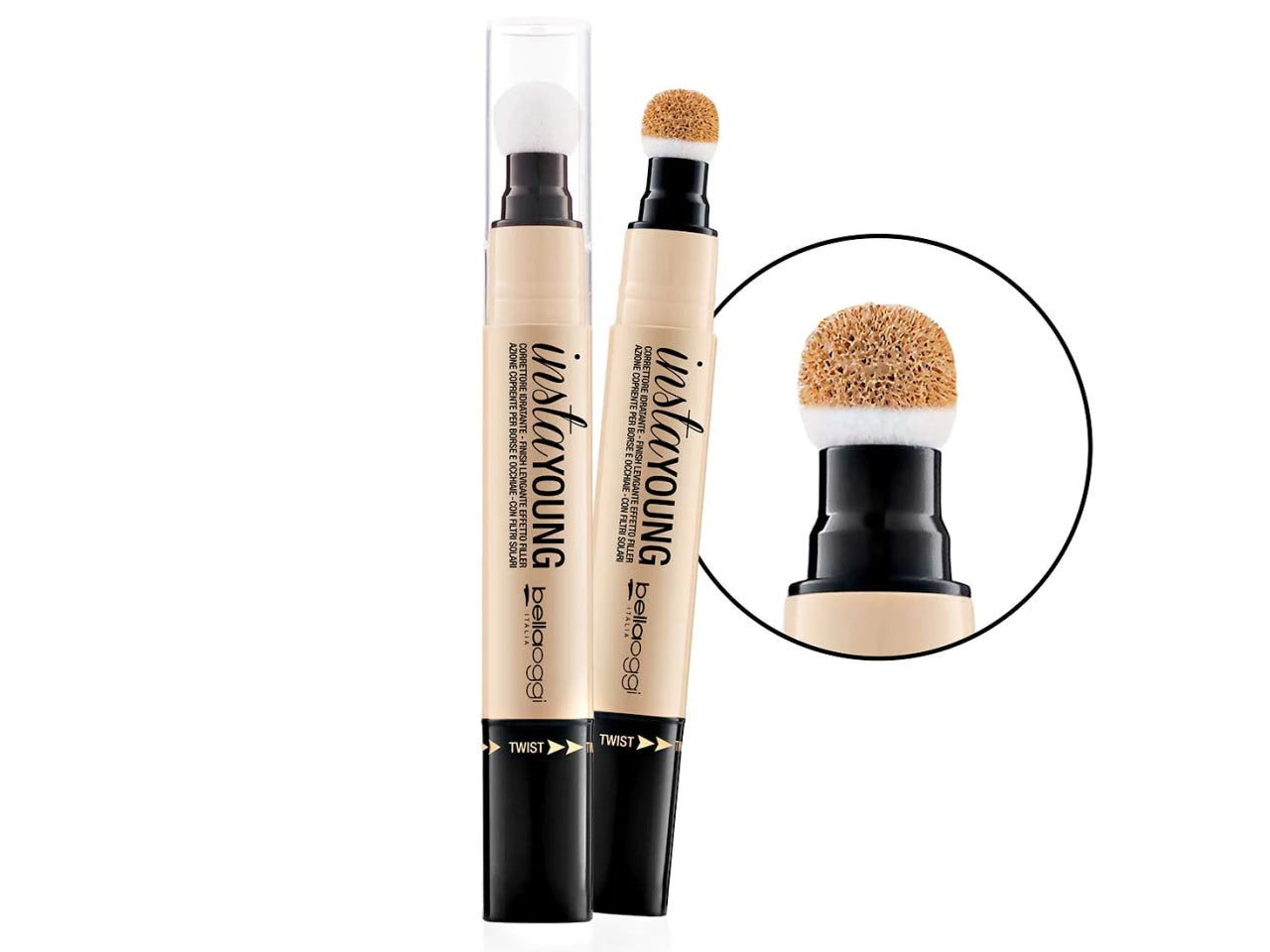 Correttore Liquido Instayoung - Sguardo Luminoso e Levigato - Soft Vanilla - Bellaoggi