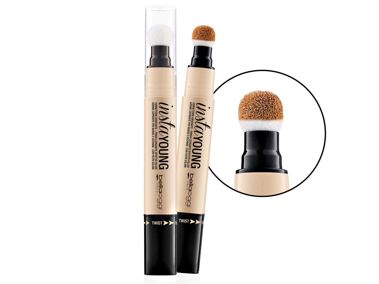Correttore Liquido Instayoung - Finish Perfetto e Stimolante Collagene - Desert Nude - Bellaoggi