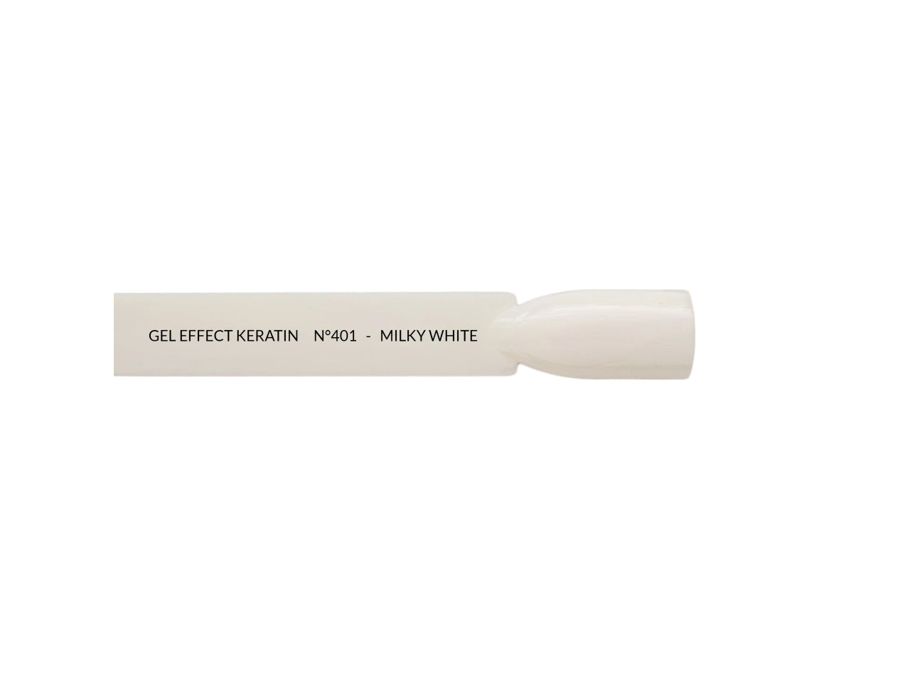 Smalto Effetto Gel con Cheratina - Gloss e Volume Immediato - Milky White - Bellaoggi