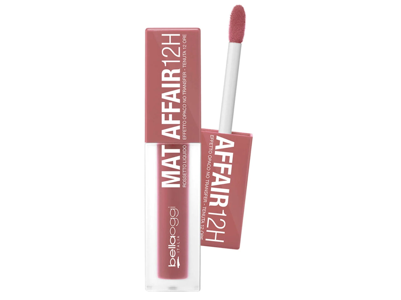 Rossetto Liquido Opaco Mat Affair 12H - Lunga tenuta - Rosewood - Bellaoggi
