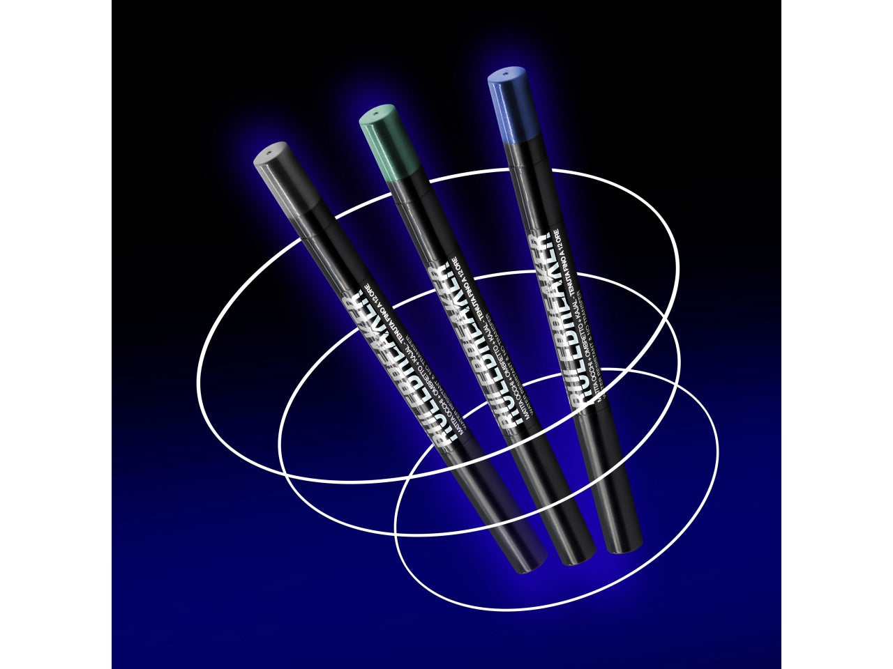 Matita Occhi 3in1 Rule Breaker - Eyeliner, Kajal, Ombretto - Green Forest - Bellaoggi
