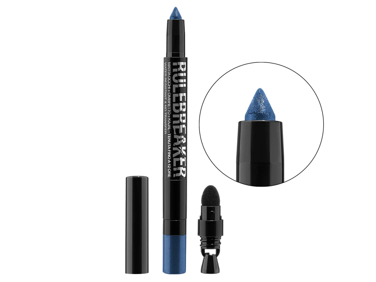 Matita Occhi 3in1 Rule Breaker - Eyeliner, Kajal, Ombretto - Sailor Blue - Bellaoggi