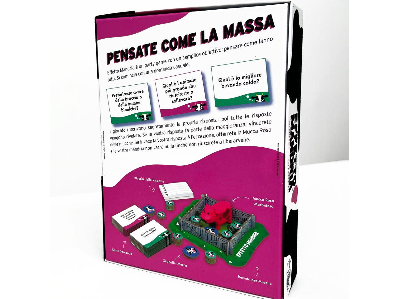 Effetto Mandria: Party Game per Gruppi Numerosi, Dai 10 Anni in su, Versione Italiana - Asmodee