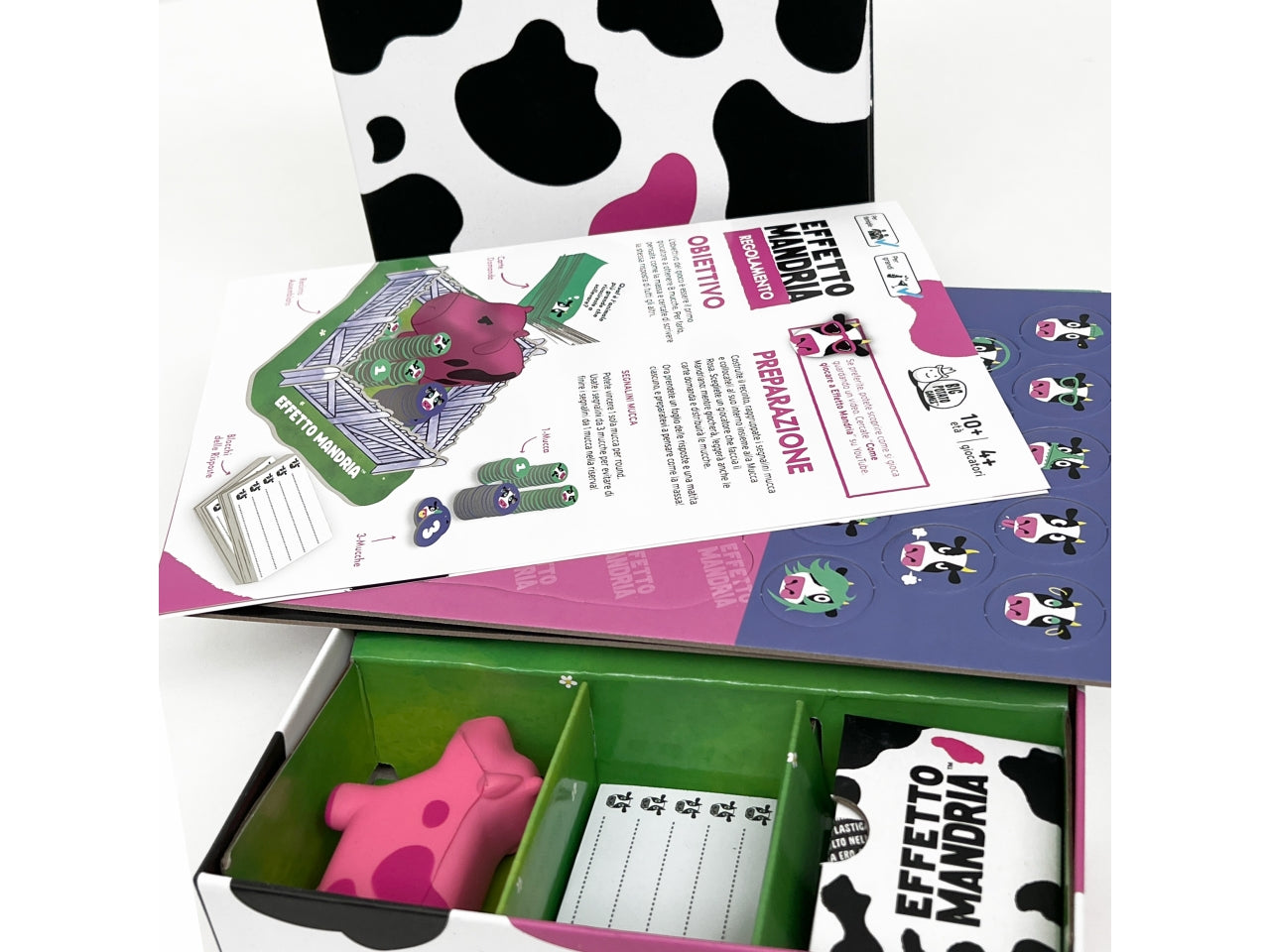 Effetto Mandria: Party Game per Gruppi Numerosi, Dai 10 Anni in su, Versione Italiana - Asmodee