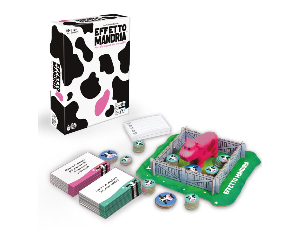 Effetto Mandria: Party Game per Gruppi Numerosi, Dai 10 Anni in su, Versione Italiana - Asmodee