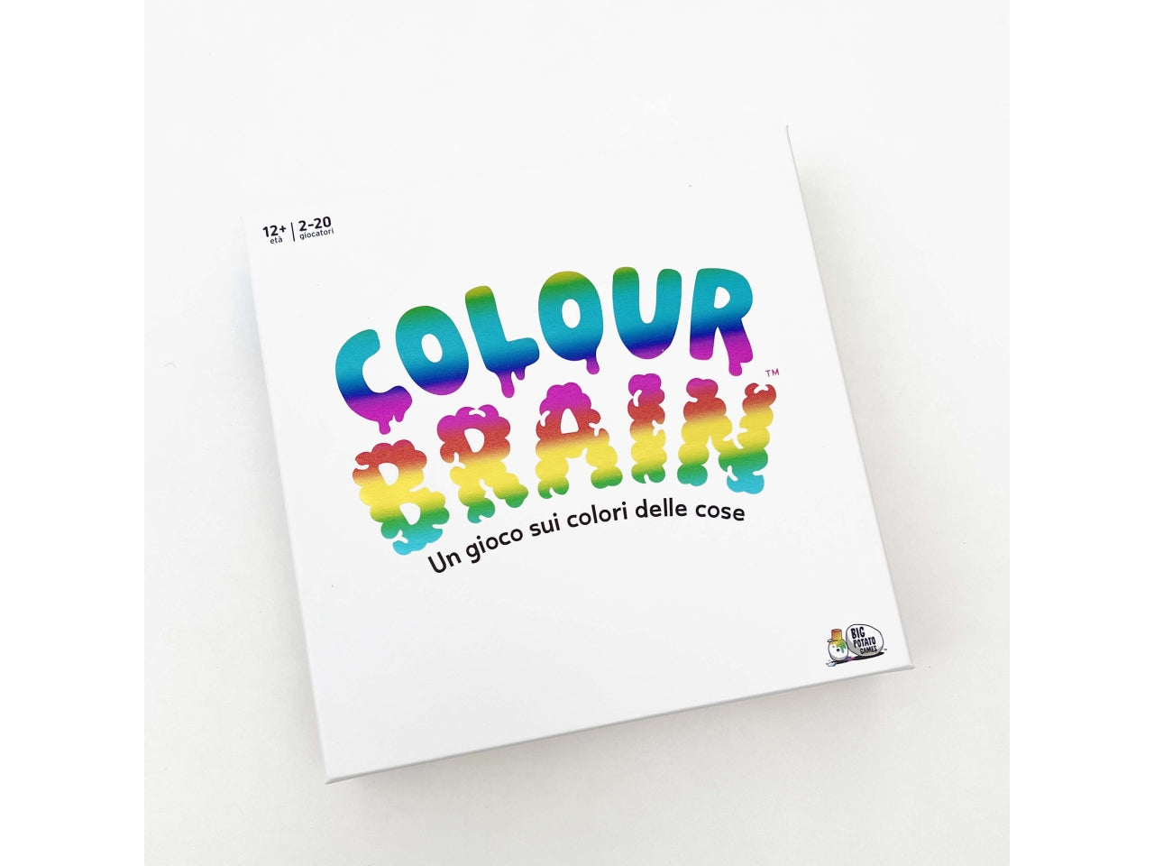 Colourbrain: Gioco di Quiz Colorato per 2-20 Partecipanti, Dai 12 Anni in su, Versione Italiana - Asmodee
