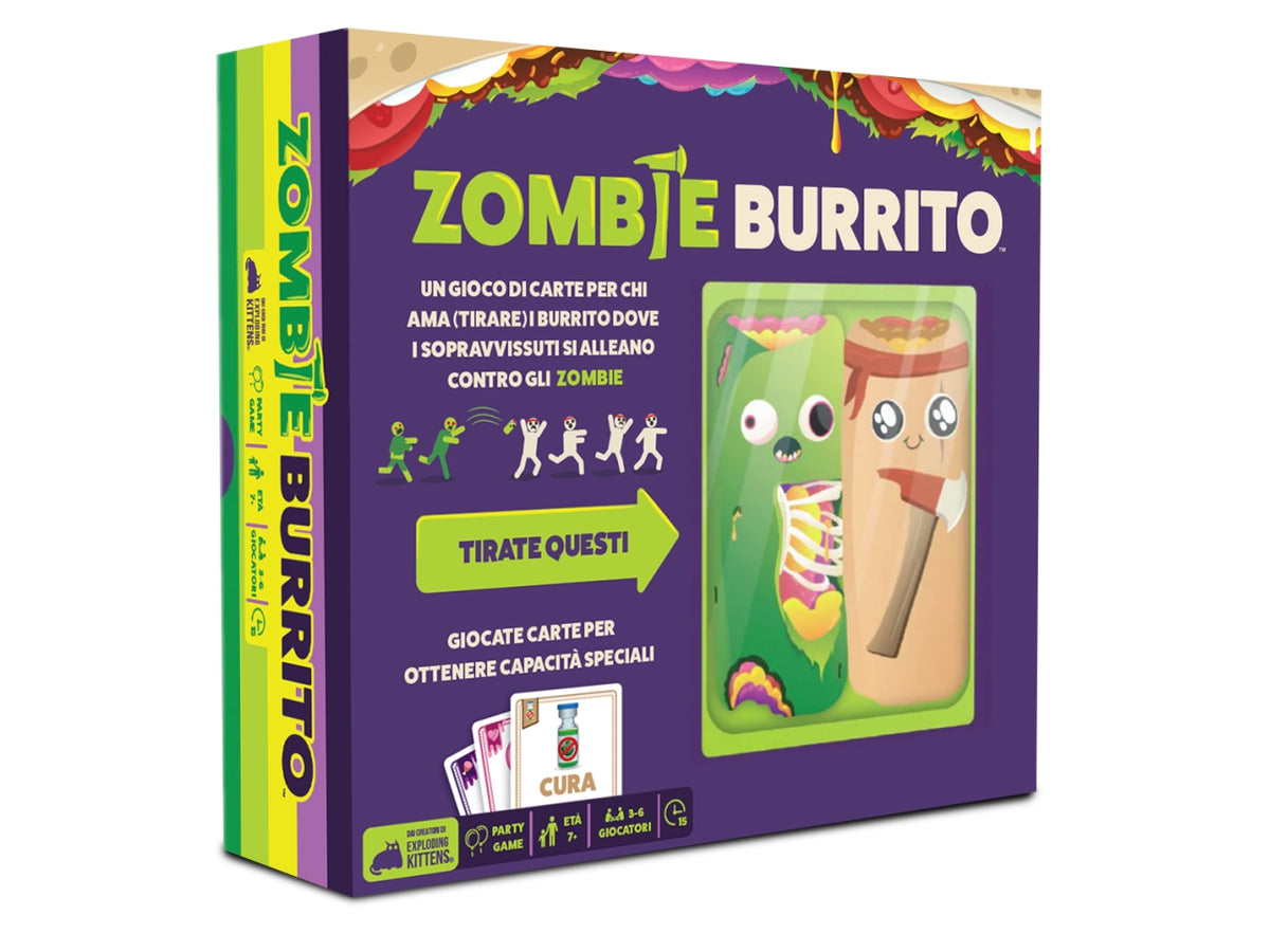 Gioco da tavolo Zombie Burrito in italiano etÃ  7+ | Asmodee