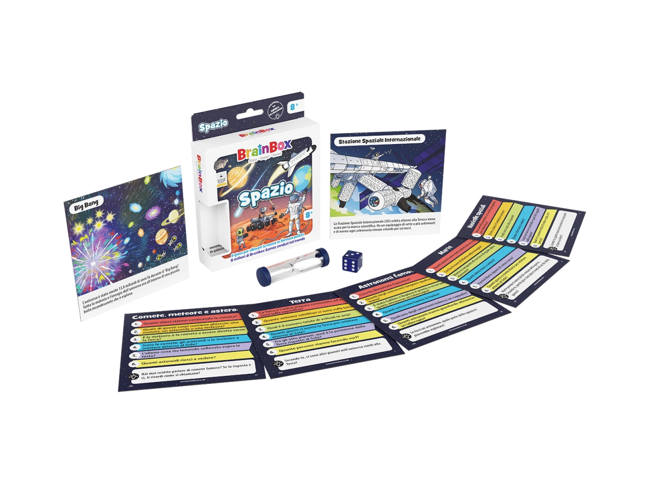 Gioco da Tavolo BrainBox Spazio Tascabile, 8+ Anni, 1+ Giocatori, Edizione in Italiano | Asmodee