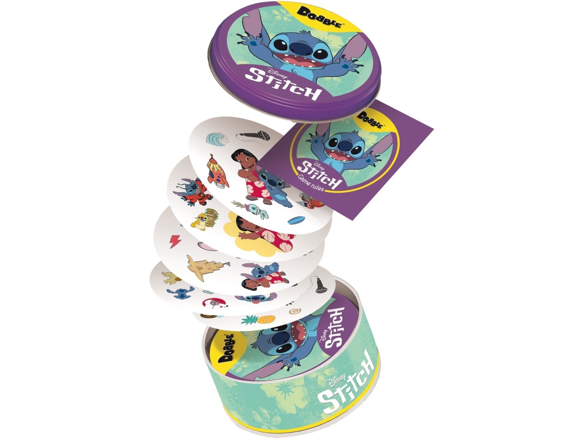Gioco da tavolo Dobble party game Lilo & Stitch Disney in italiano etÃ  7+ | Asmodee