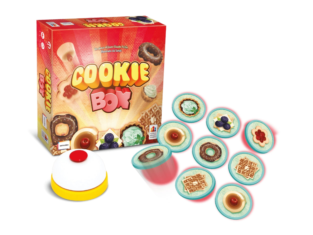 Gioco da tavolo Cookie Box Base lingua italiana per 2-4 giocatori, etÃ  6+ | Asmodee