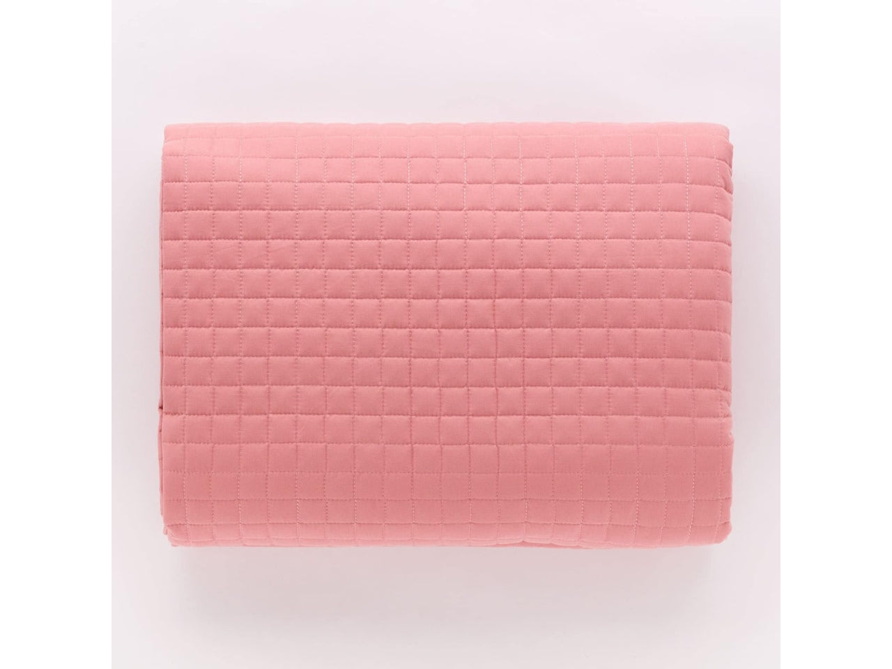 Trapunta letto singolo primaverile Camilla in tessuto trapuntato rosa pesca, 170x260 cm - Carillo Home