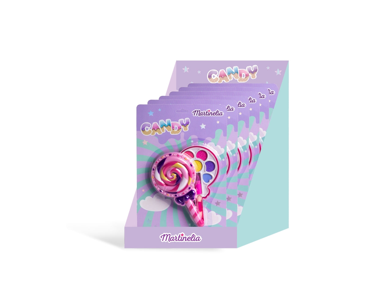 Martinelia candy set per makeup lollipop