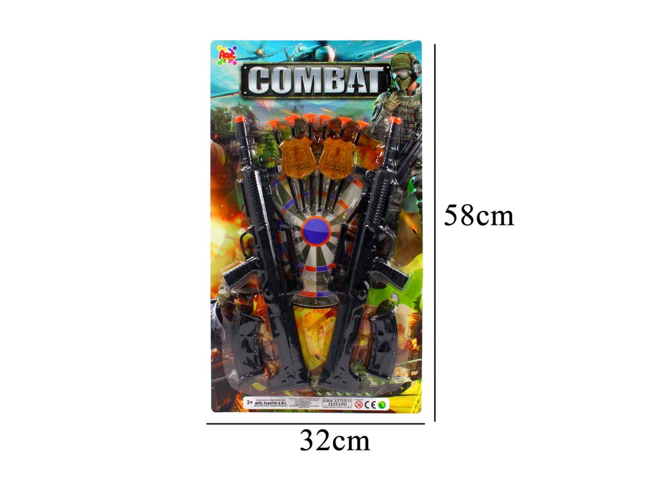 Set da 2 mitra combat