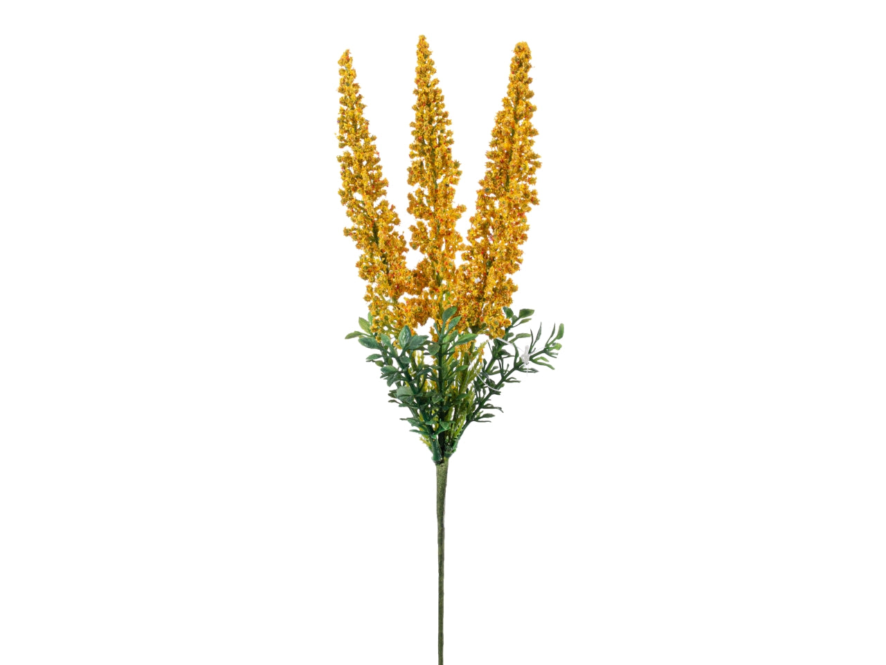 Pick veronica 3 rami h.35cm gialli