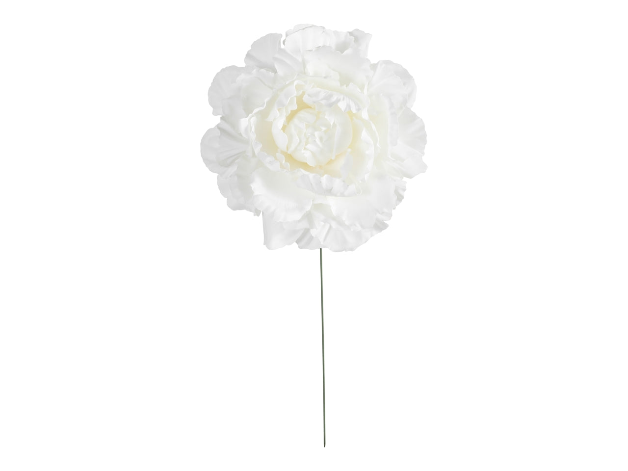 Pick peonia d.19x43cm bianco