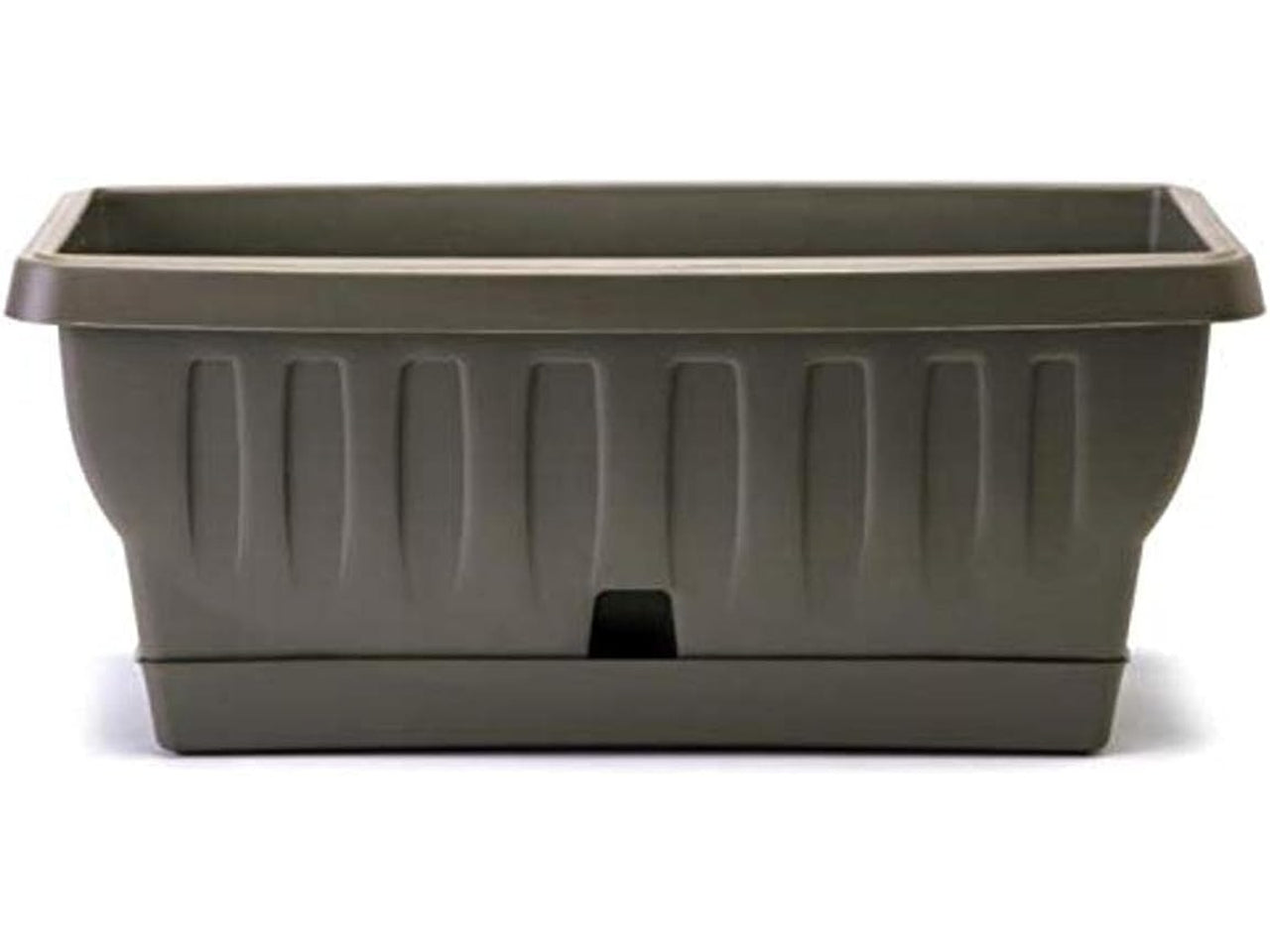 Fioriera natura c/sottovaso 40cm 30191