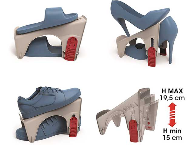 P.scarpe 2 pezzi 20x14xh15cm 10220