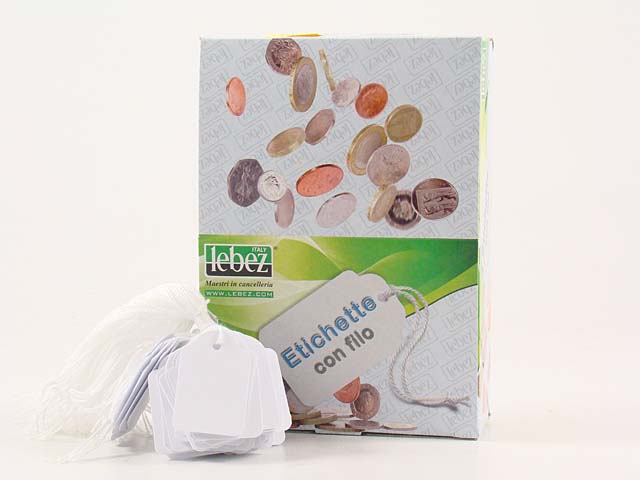 Etichette con filo 500 pezzi a391