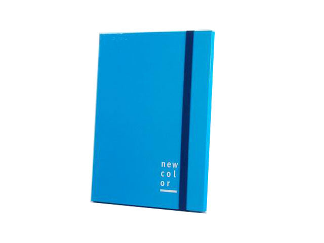 Cartellina 3 lembi e.p.25x35 d2 blu