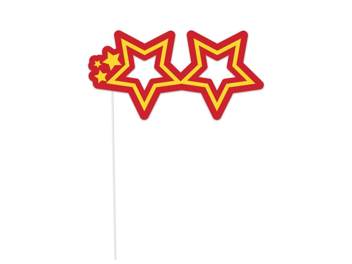 Birthday photo props - la confezione comprende 10 oggetti