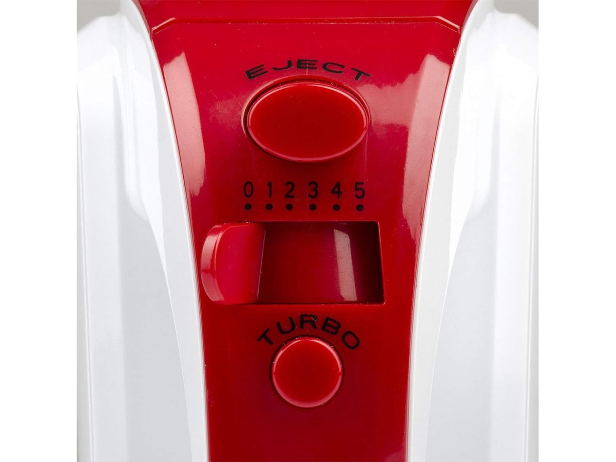 Sbattitore 170w bianco e rosso