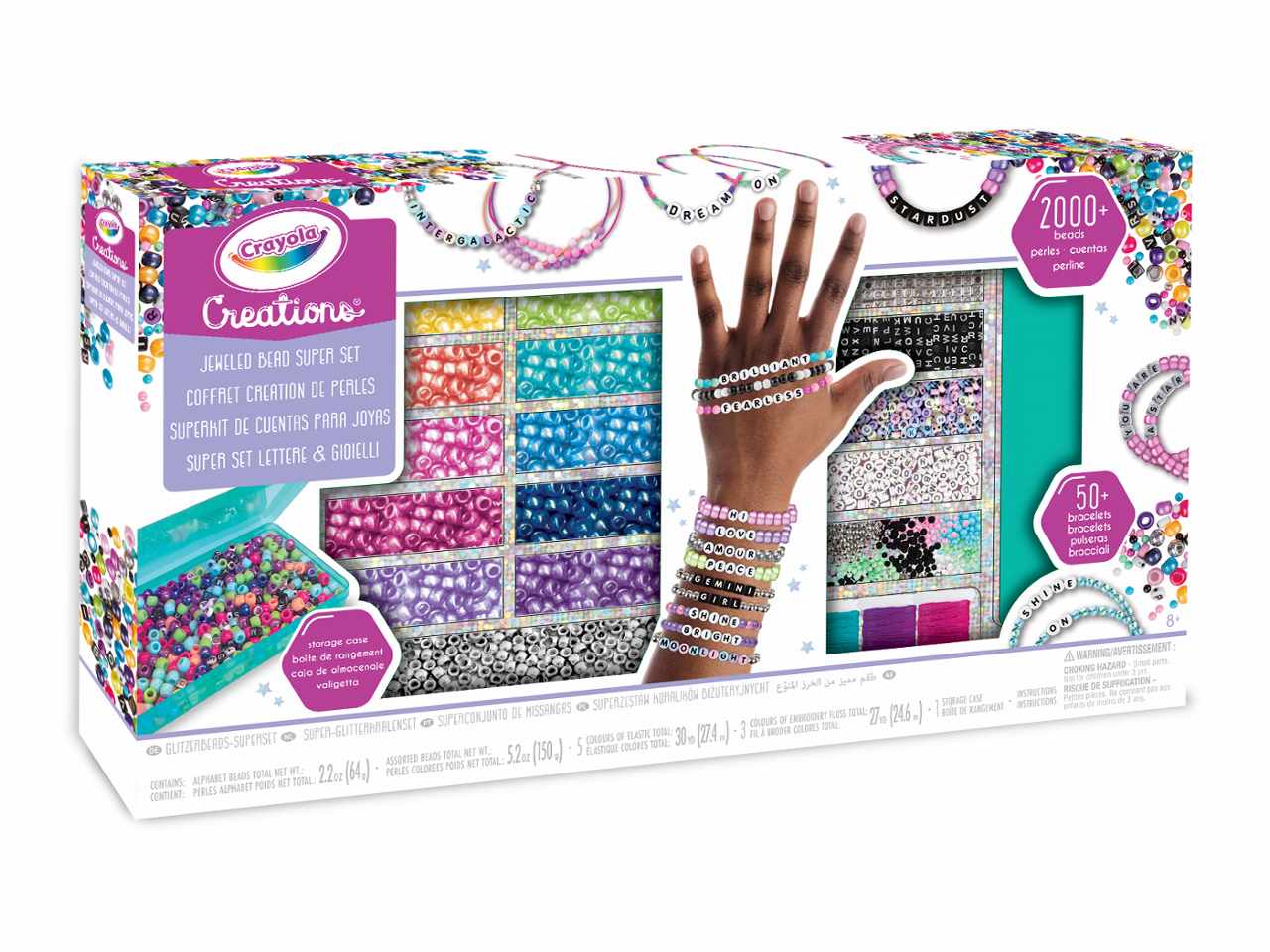Creations super set lettere e gioielli