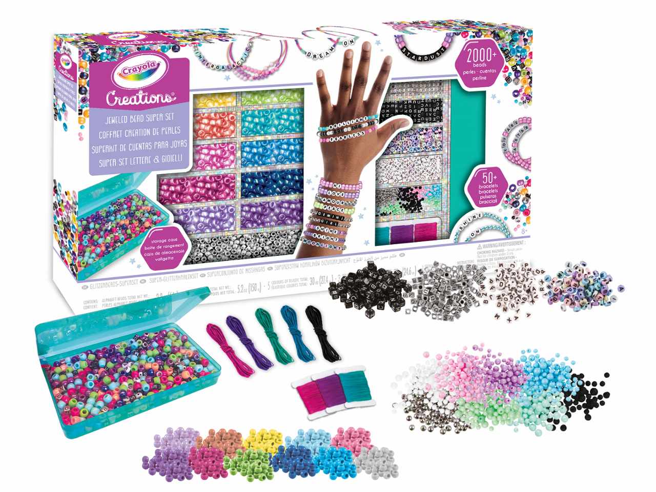 Creations super set lettere e gioielli