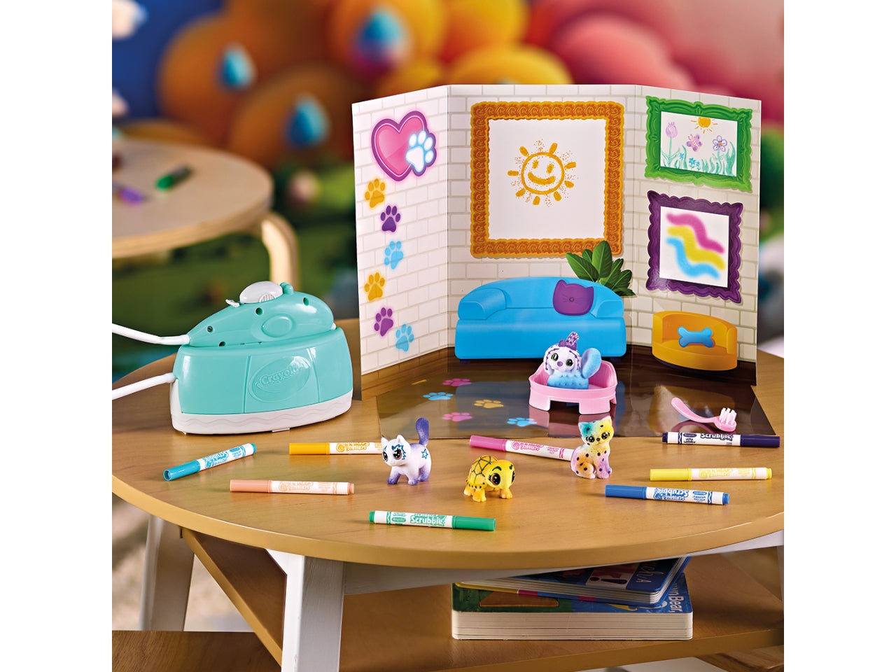 Washimals Pets Spray Boutique - Set con Accessori, Azzurro e Bianco, EtÃ  3+, Crayola $