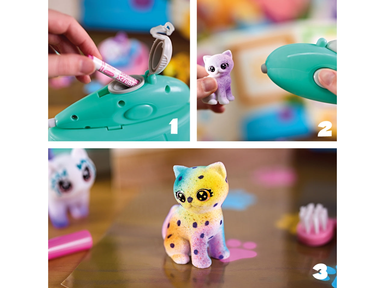 Washimals Pets Spray Boutique - Set con Accessori, Azzurro e Bianco, EtÃ  3+, Crayola $