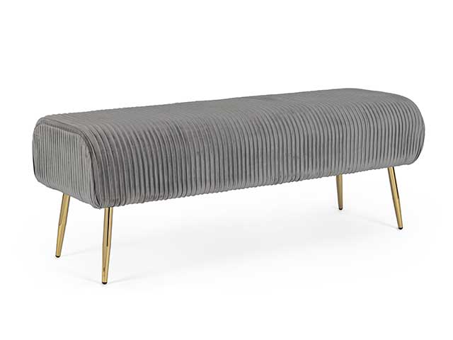Linea selena panca 2posti grigio 0720596