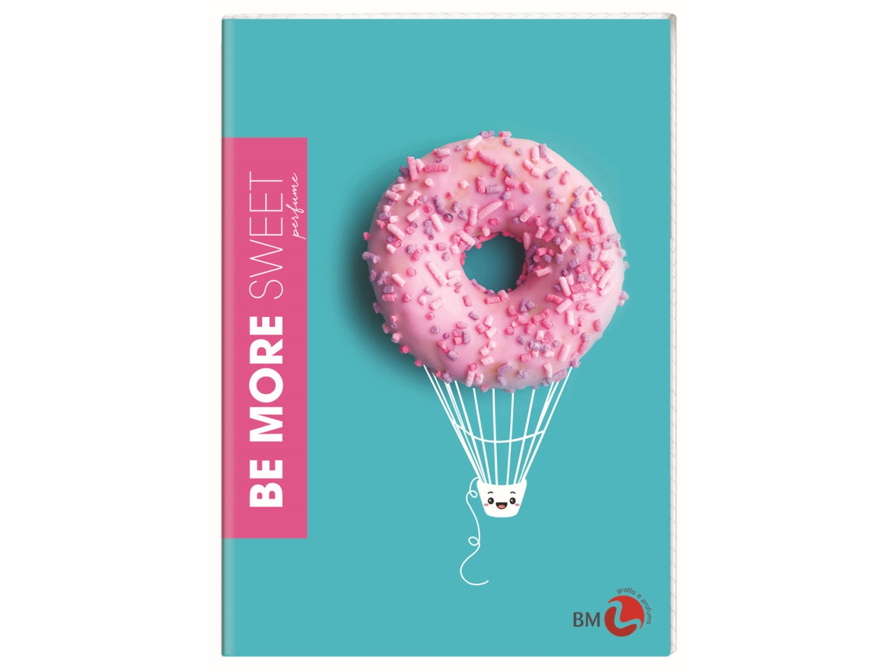Quaderni maxi sweet linea be more different formato 21x29,7, pagine 72+r, rigatura c confezione da 10 quaderni