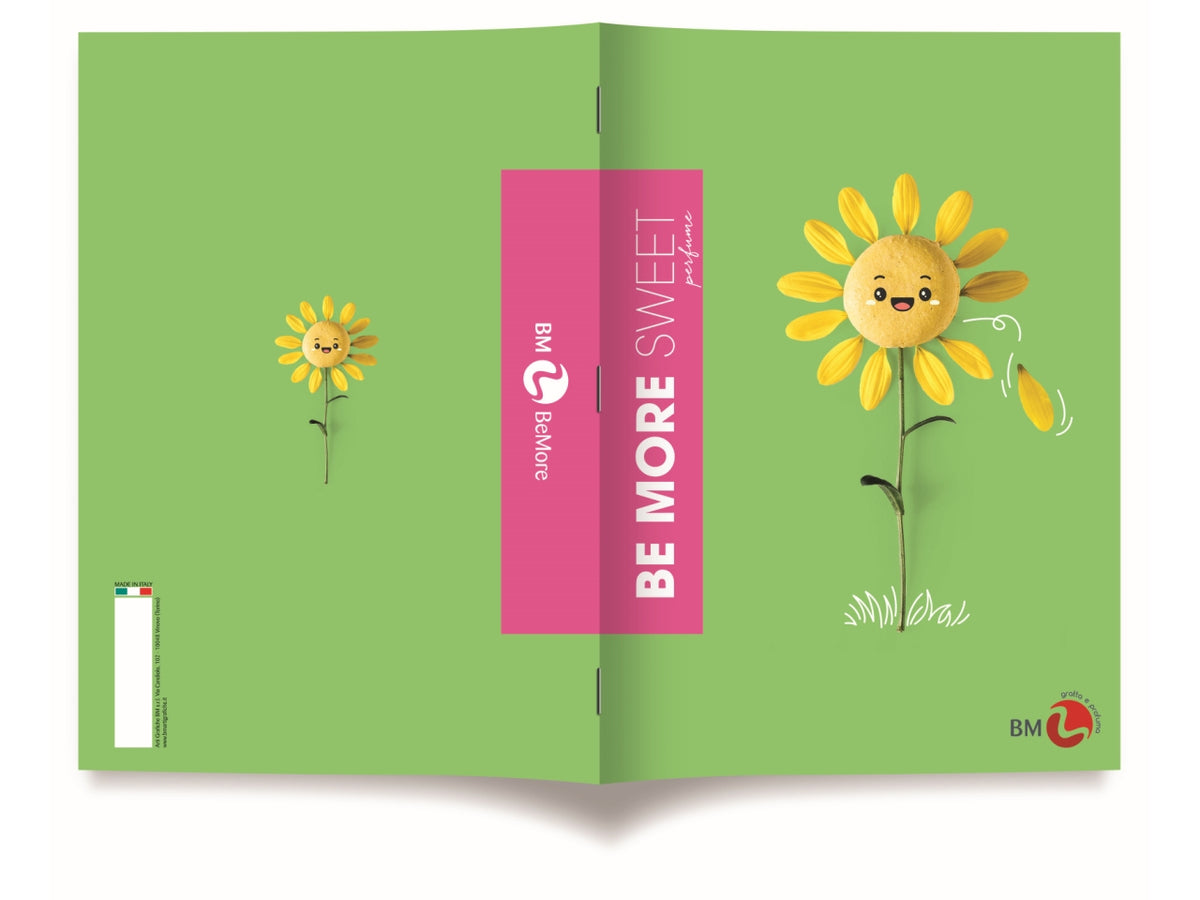 Quaderni maxi sweet linea be more different formato 21x29,7, pagine 72+r, rigatura 5 mm confezione da 10 quaderni