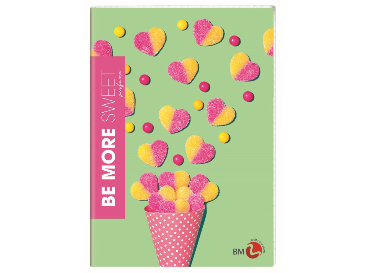 Quaderni maxi sweet linea be more different formato 21x29,7, pagine 72+r, rigatura b confezione da 10 quaderni