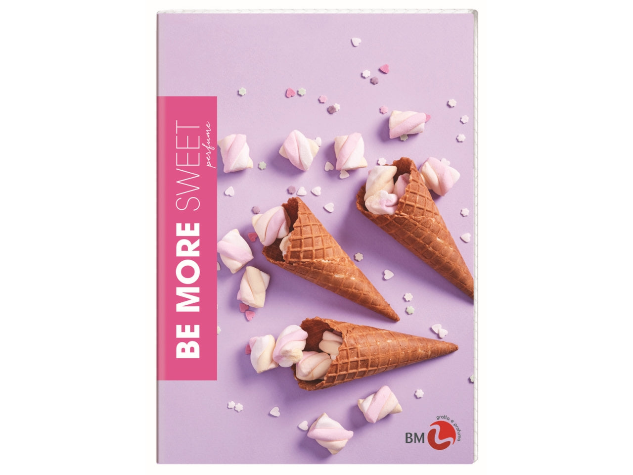 Quaderni maxi sweet linea be more different formato 21x29,7, pagine 72+r, rigatura b confezione da 10 quaderni